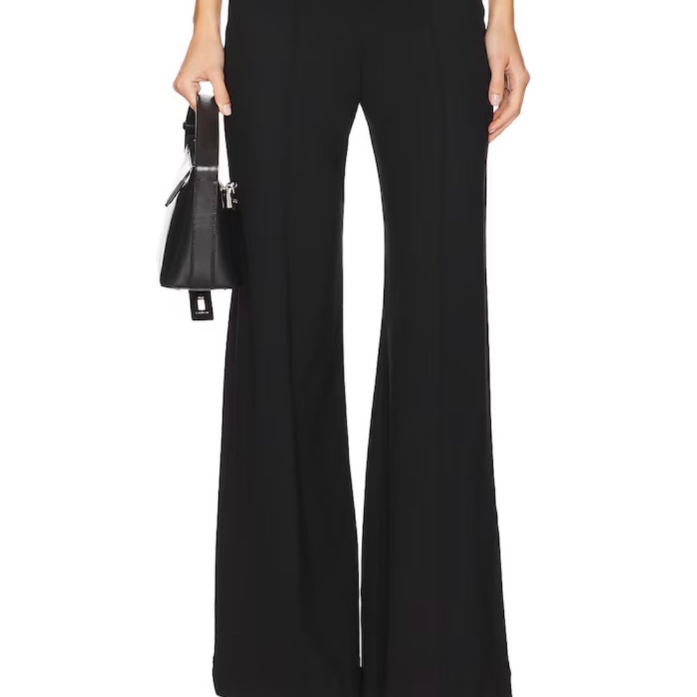 Ripley Radar REVOLT Classic High-Waist Black Wide-Leg Pants